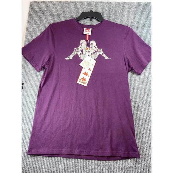 KAPPA Authentic Ankazoabo Men’s Violet Bloom T-Shirt Sz Medium 381728W NEW w/Tag - Picture 3 of 15